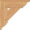 Ekena Millwork Traditional Traditional Smooth Bracket w/ Offset Brace, Western Red Cedar, 7 1/2"W x 22"D x 22"H BKT0806X22X22TRA01SWR - alternate 2